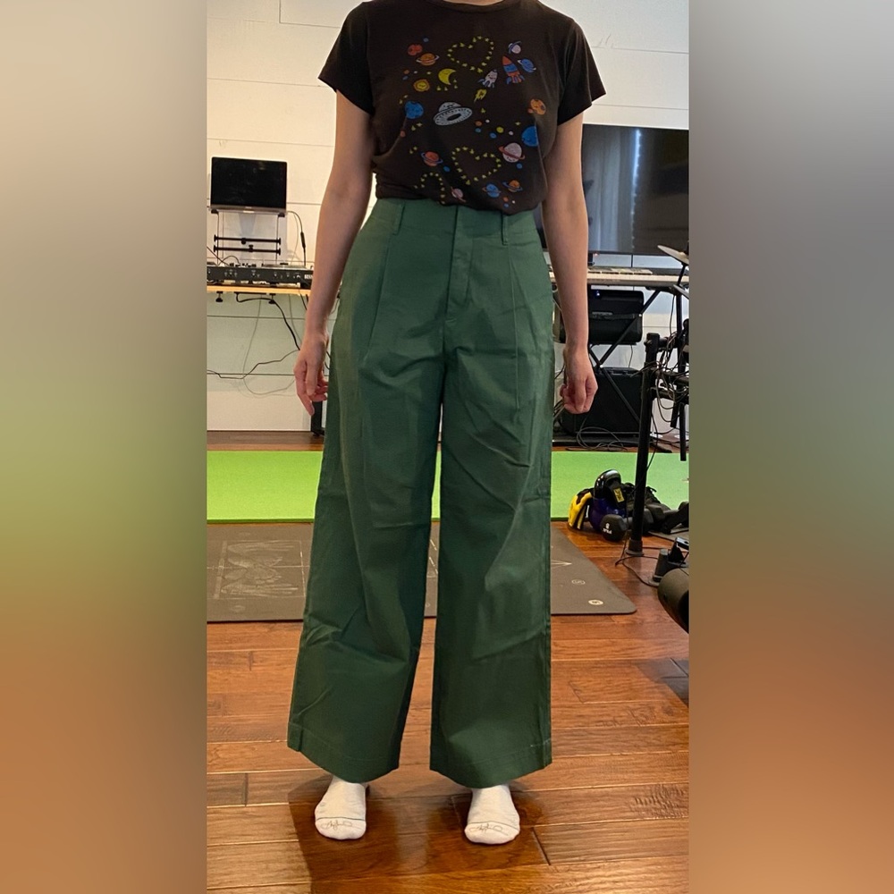 Uniqlo wide leg pants